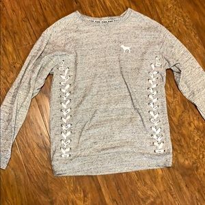 VS PINK Oversized crew hoodie